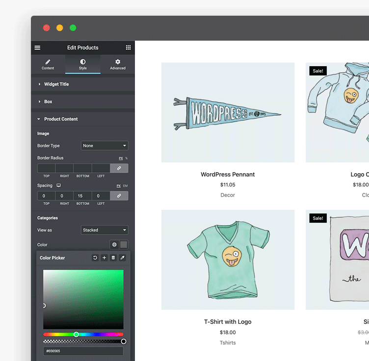 WooCommerce Products - Jupiter X