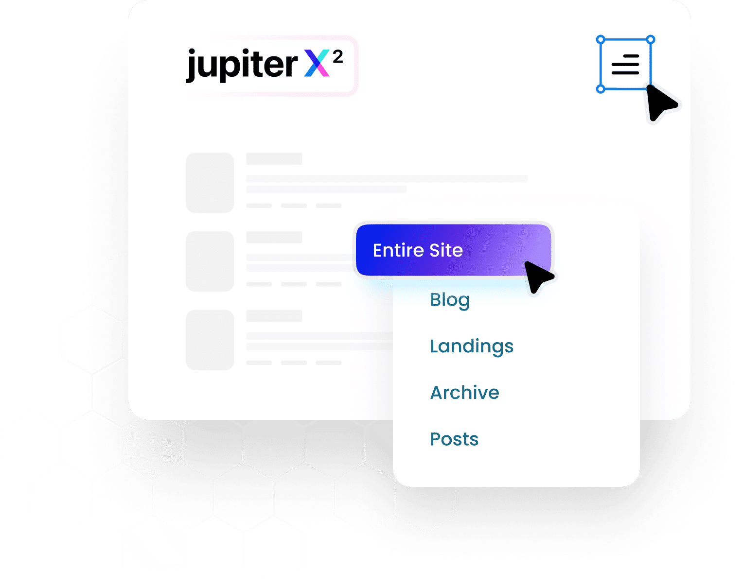 Header Builder - Jupiter X WP